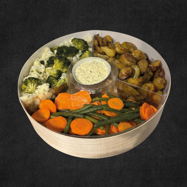Boîte assortiment de légumes grillés
